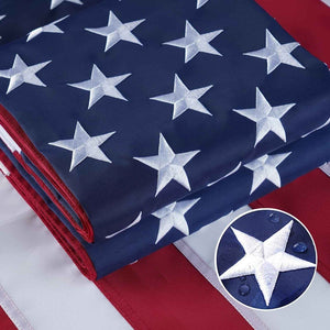 US American Flag 4X6 Quality Made USA Flag Embroidered United States Flag