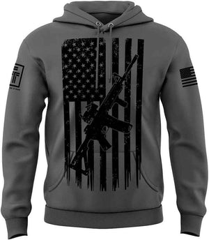 American USA Flag Men'S Patriotic Hoodie Sweatshirt