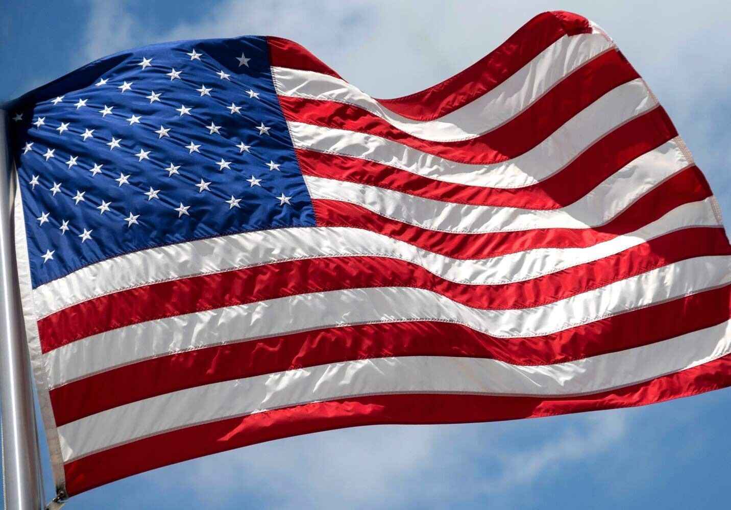 US American Flag 4X6 Quality Made USA Flag Embroidered United States Flag