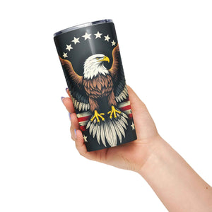 Tapered stainless steel tumbler